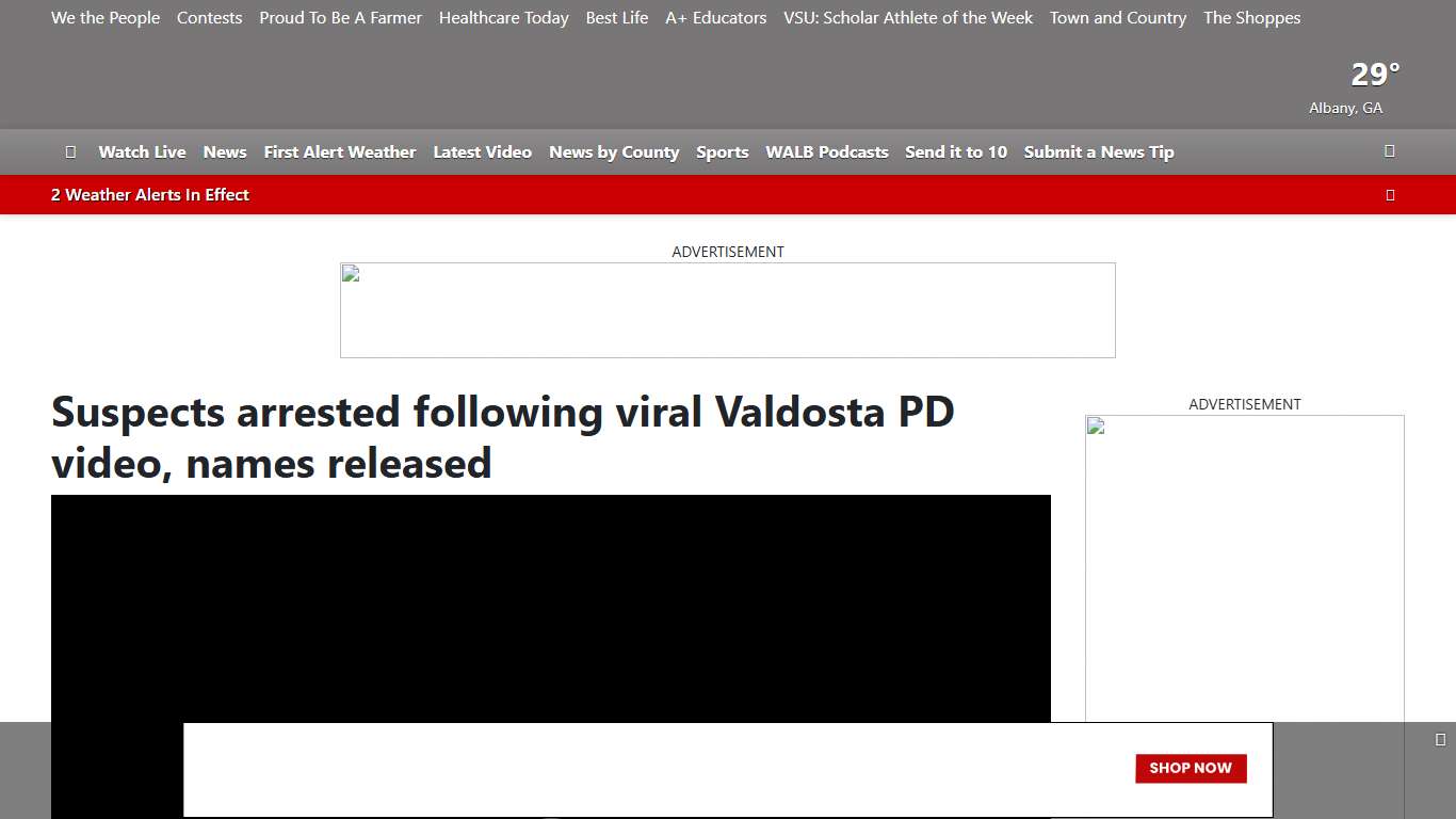 Suspects arrested following viral Valdosta PD video, names released